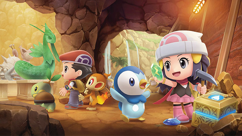 Pokémon Brilliant Diamond e Shining Pearl revelam novidades