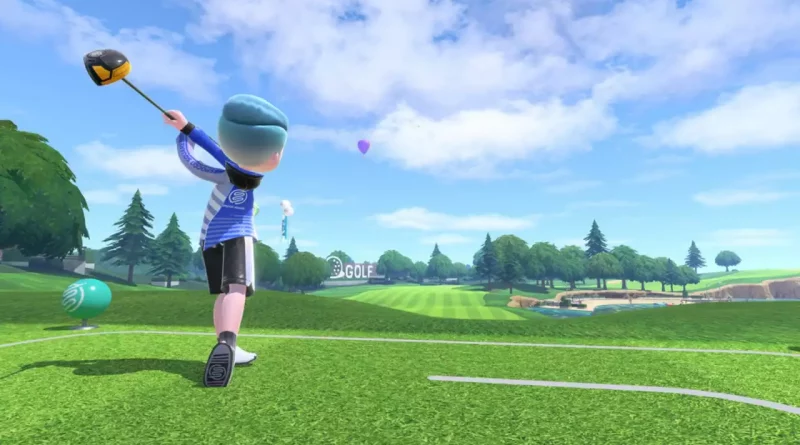 Golfe adicionado gratuitamente a Nintendo Switch Sports
