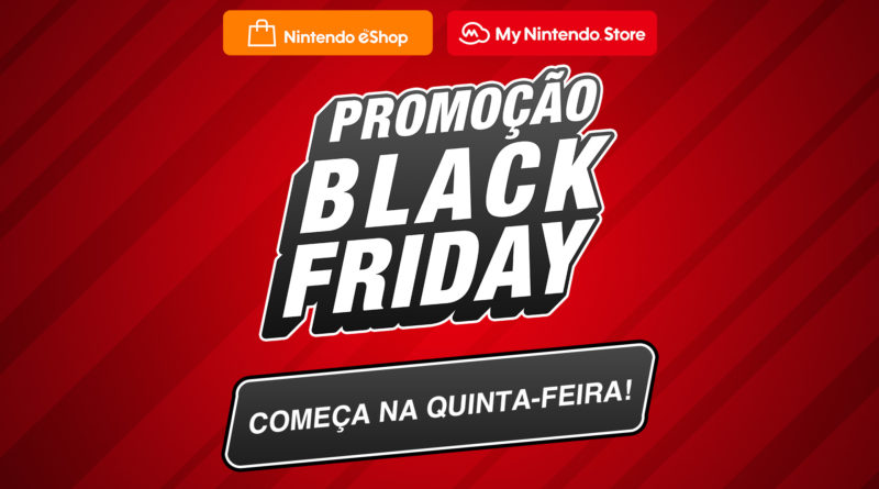 Black Friday começa hoje na eShop e My Nintendo Store