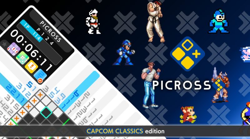 Clássicos da Capcom e SNK/Neo Geo ganham vida em Picross S com edições temáticas