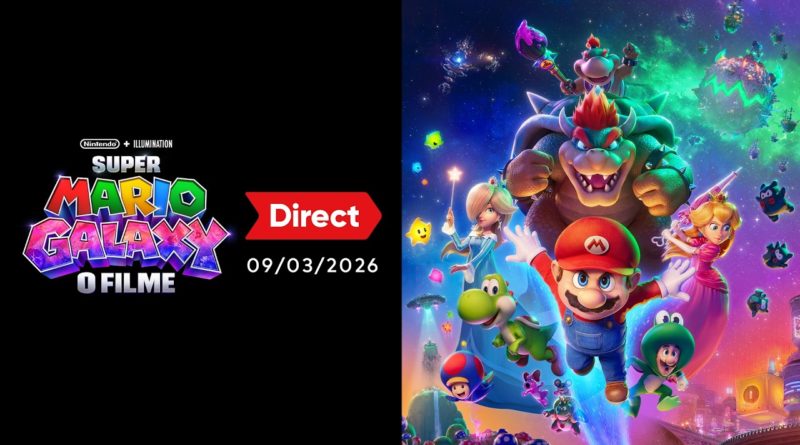 Super Mario Galaxy O Filme Direct – 09/03/2026