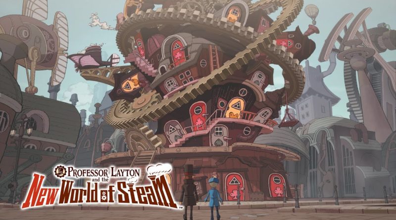 Level-5 atualiza estado de Professor Layton and the New World of Steam