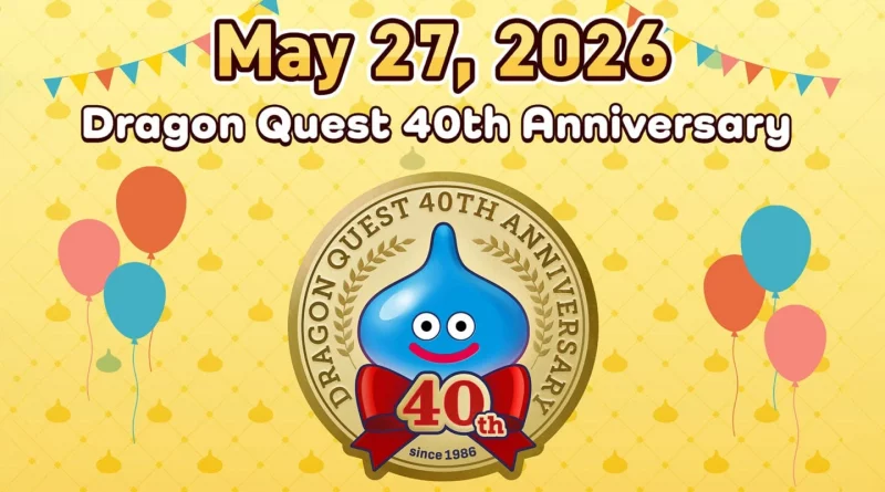Dragon Quest celebra 40 anos com transmissão especial