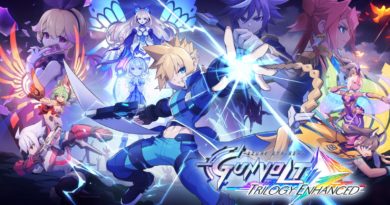 Azure Striker Gunvolt Trilogy Enhanced recebe data na Nintendo Switch 2