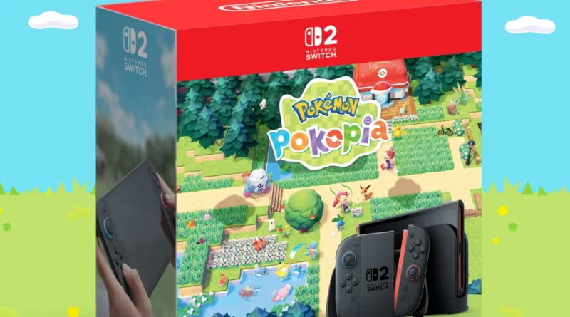Pacote Nintendo Switch 2 + Pokémon Pokopia chega à Europa em julho