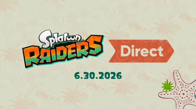 Splatoon Raiders Direct marcada para 30 de junho