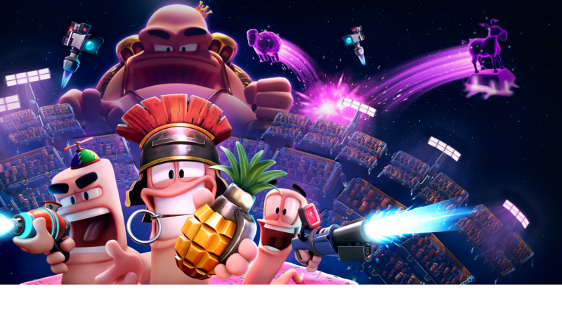 Worms: Galactic Tactics é anunciado para a Nintendo Switch 2