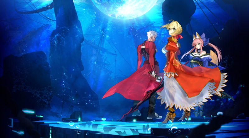 Fate/EXTRA Record chega às consolas Nintendo no início do próximo ano