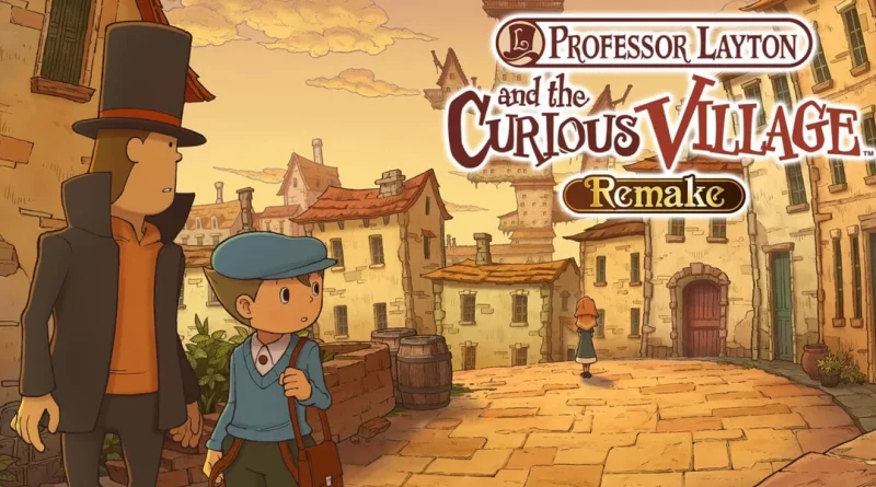 Professor Layton and the Curious Village Remake anunciado para as plataformas Nintendo