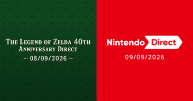 Duas apresentações Nintendo Direct transmitidas na próxima semana
