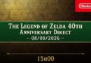 The Legend of Zelda 40th Anniversary Direct – Hoje a partir das 15h00